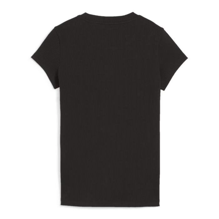 Classic Kadın Siyah Günlük Stil T-Shirt 62426401 1593385