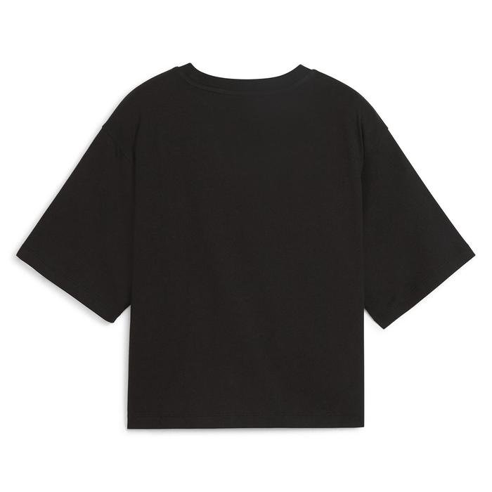 Blossom Kadın Siyah Günlük Stil T-Shirt 68043201 1593105