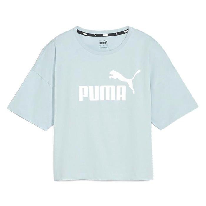 Puma Essential Kadın Mavi Günlük Stil T-Shirt 58686622_0