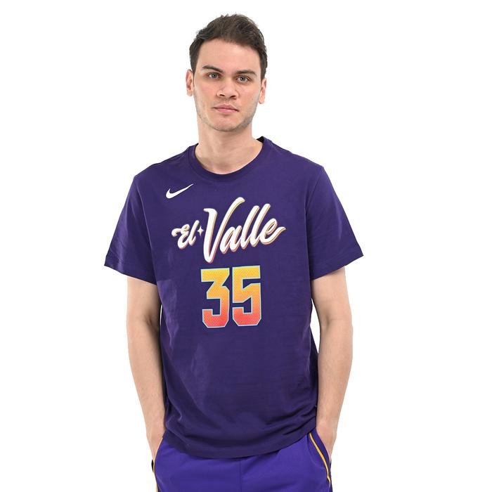 Kevin Durant Phoenix Suns City NBA Erkek Mor Basketbol T-Shirt FN1233-535 1596300