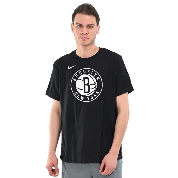 Brooklyn Nets NBA Erkek Siyah Basketbol T-Shirt FJ0226-010 1596134