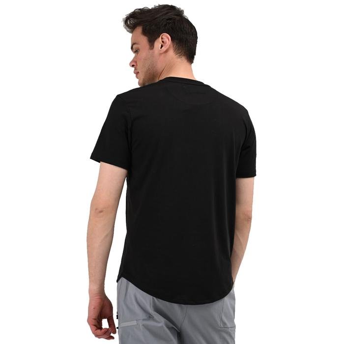 Ognian Erkek Siyah Günlük Stil T-Shirt 24YETL18D05-SYH 1604951