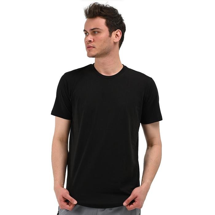 Ognian Erkek Siyah Günlük Stil T-Shirt 24YETL18D05-SYH 1604951