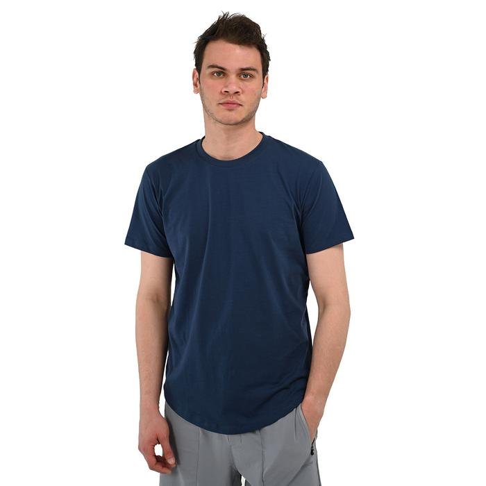 Ognian Erkek Lacivert Günlük Stil T-Shirt 24YETL18D05-LCV 1604959