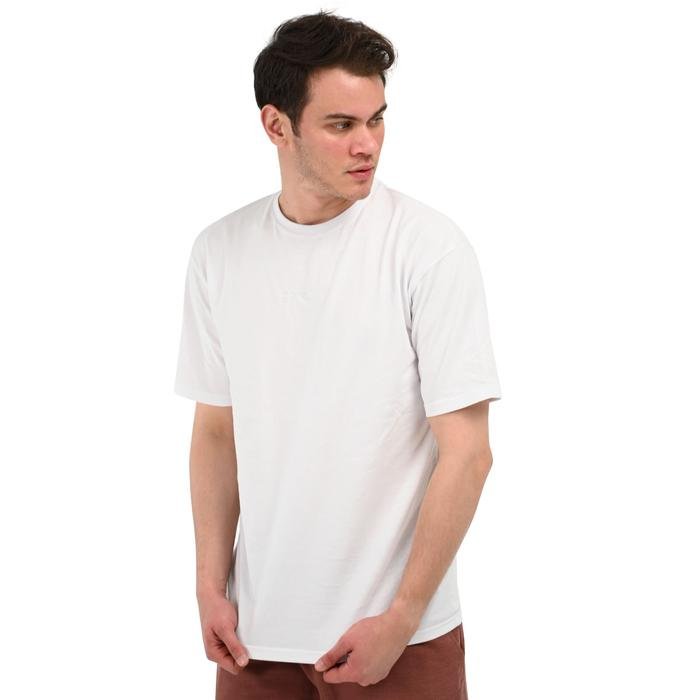 Nove Erkek Beyaz Günlük Stil T-Shirt 24YETL18D06-BYZ 1604969