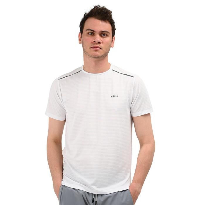 Conforto Erkek Beyaz Antrenman T-Shirt 22KETP18D01-BYZ 1458846