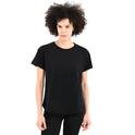 Icona2 Kadın Siyah Günlük Stil T-Shirt 24YKTL18D20-SYH 1605120