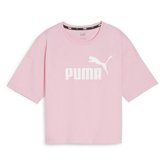 Puma Essentials Kadın Pembe Günlük Stil T-Shirt 58686628