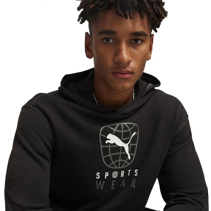 Better Sportswear Erkek Siyah Günlük Stil Sweatshirt 67900201 1593060