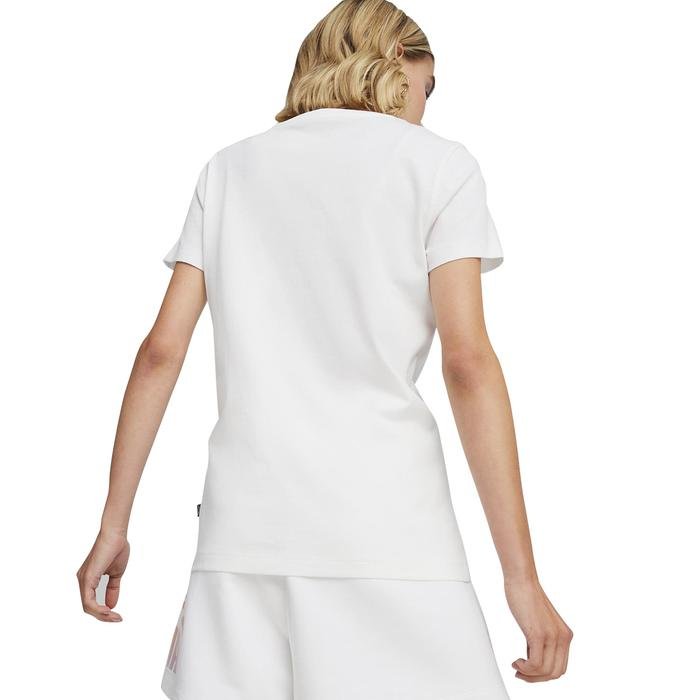Essentials+ Kadın Beyaz Günlük Stil T-Shirt 67992102 1593607