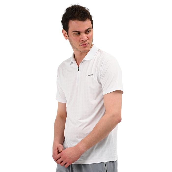 Sportive Perfpolo Erkek Beyaz Koşu T-Shirt 24YETP18D11-BYZ_5