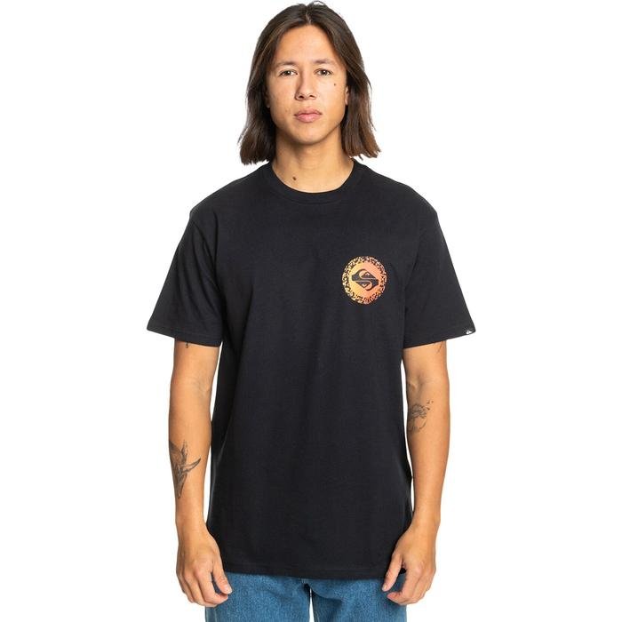 Quiksilver Long Fade Ss Erkek Siyah Günlük Stil T-Shirt EQYZT07670-10010
