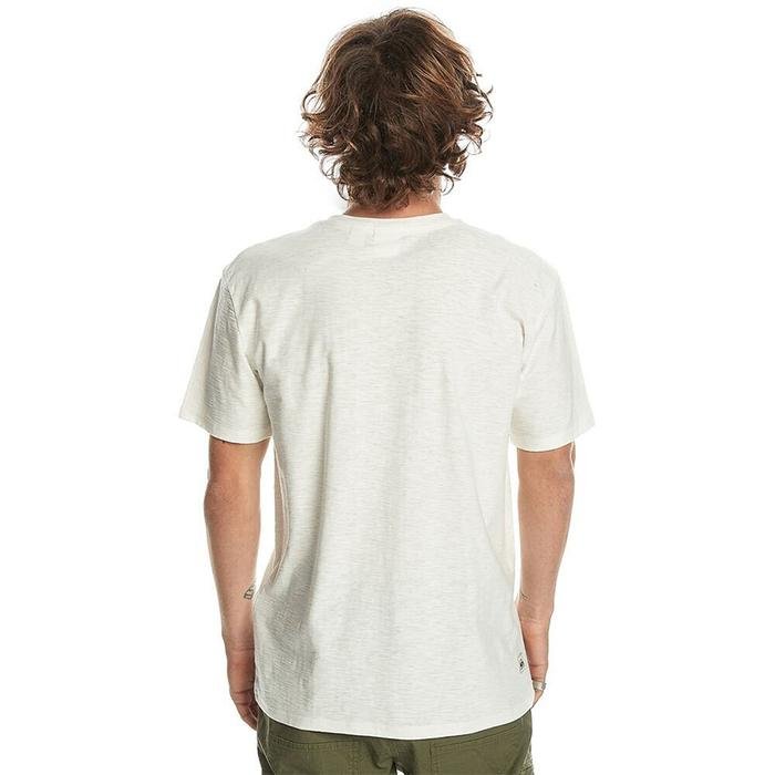 Slub Roundneck Erkek Beyaz Günlük Stil T-Shirt EQYKT04337-WBK0 1613760