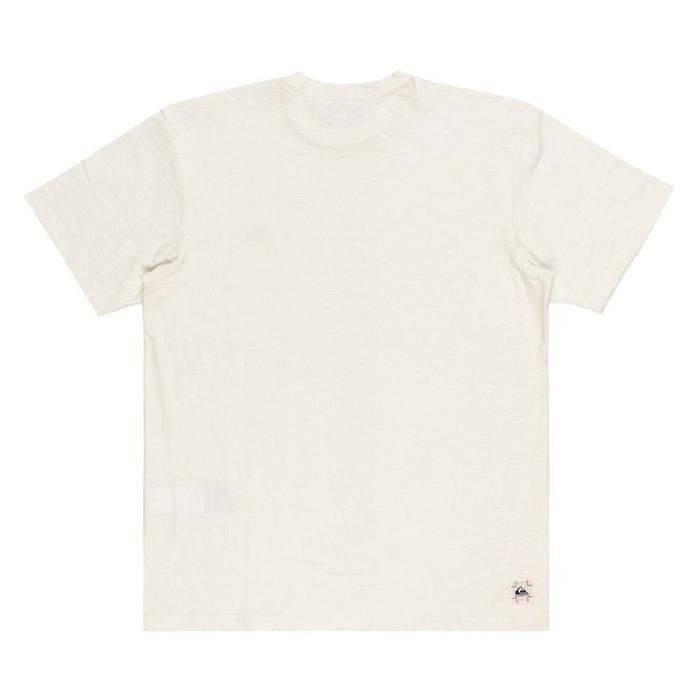 Slub Roundneck Erkek Beyaz Günlük Stil T-Shirt EQYKT04337-WBK0 1613760