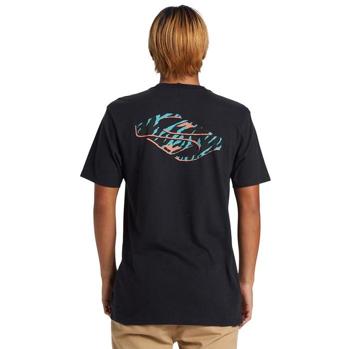 Surf Safari Moe Erkek Siyah Günlük Stil T-Shirt AQYZT09539-10010 1613501