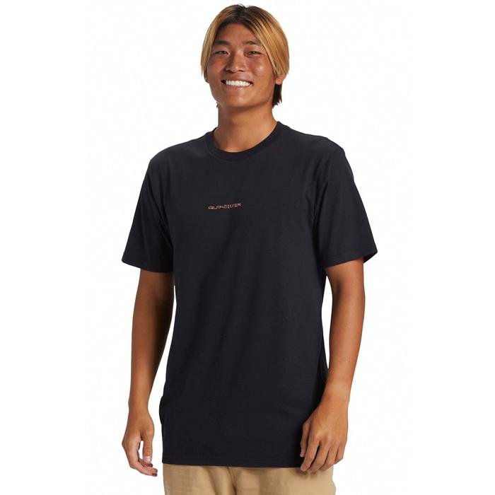 Surf Safari Moe Erkek Siyah Günlük Stil T-Shirt AQYZT09539-10010 1613501