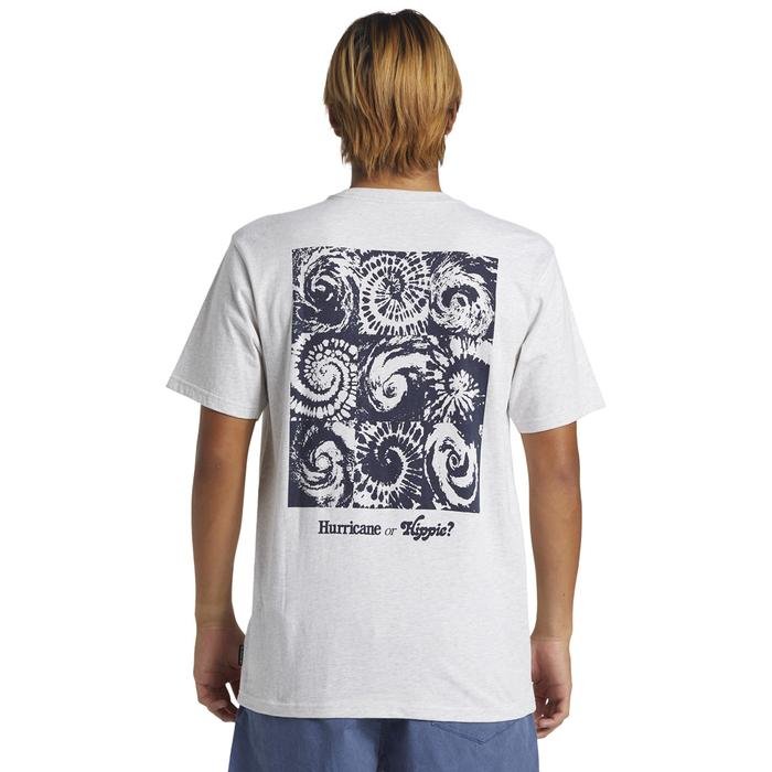 Hurricane Or Hippie Moe Erkek Gri Günlük Stil T-Shirt AQYZT09540-SCVW 1613558