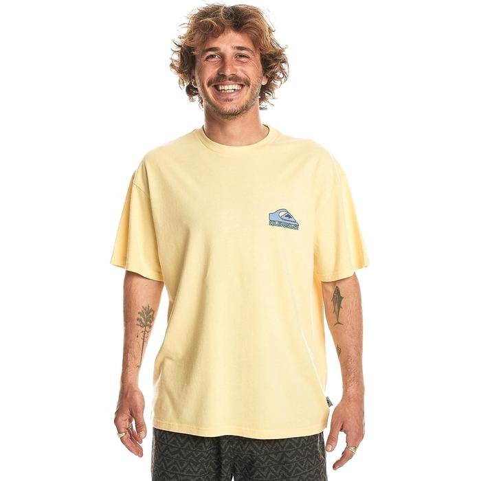 Quiksilver Take Us Erkek Sarı Günlük Stil T-Shirt EQYZT07654-16884