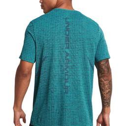 Vanish Seamless Grid Ss Erkek Yeşil Antrenman T-Shirt 1376921-464