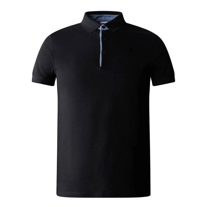 Premium Erkek Siyah Outdoor Polo T-Shirt NF00CEV4JK31 1472732