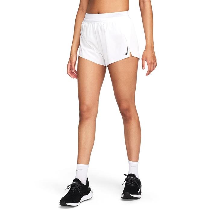 Nike AeroSwift Dri-Fit ADV Kadın Beyaz Koşu Şort FN2328-100