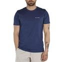 Basic Sm Logo Erkek Mavi Outdoor T-Shirt CS0282-466 1608155