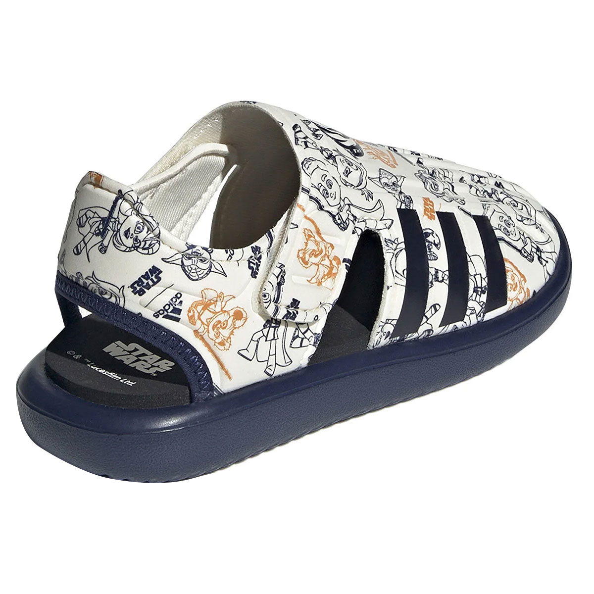 Water Sandal Mickey Unisex Beyaz Günlük Stil Sandalet IF0927