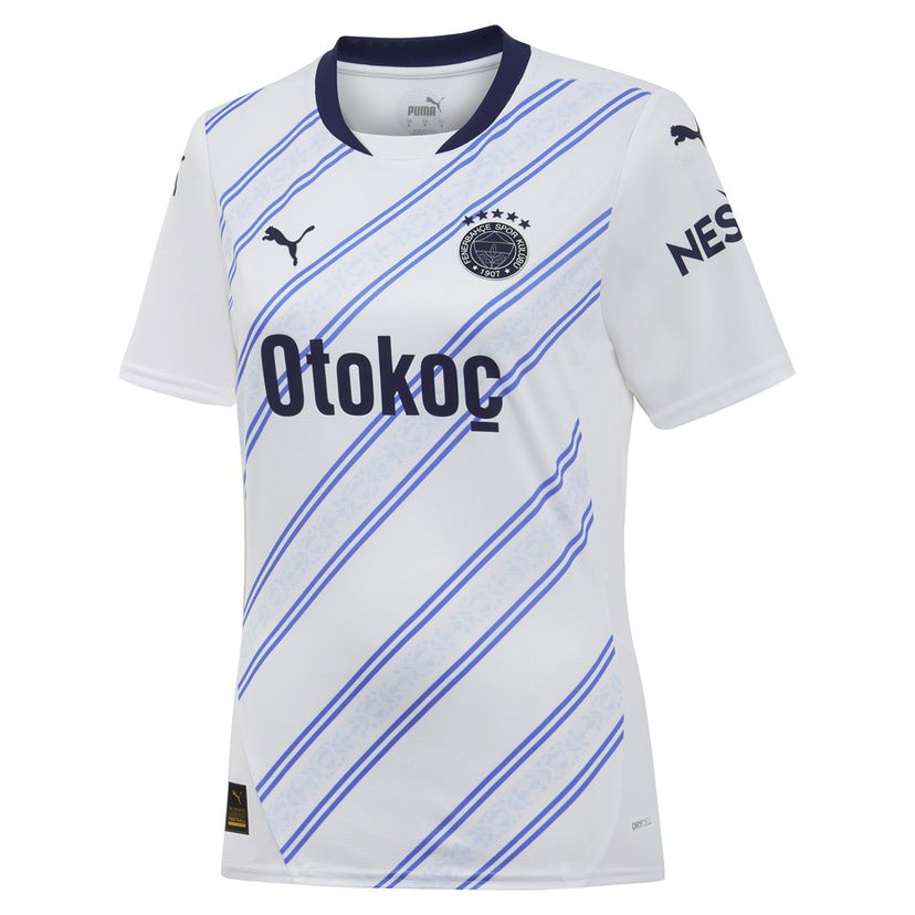 Fenerbahçe 2024/25 Dış Saha Kadın Beyaz Futbol Forması 77537002