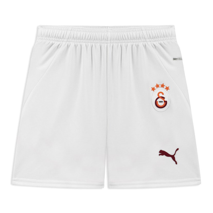 Galatasaray 2024/25 Çocuk Beyaz Futbol Şortu 77967302