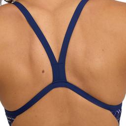 Kikko Pro Swimsuit Challenge Back Kadın Mavi Yüzücü Mayosu 005902770