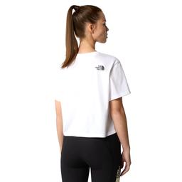 Simple Dome Kadın Beyaz Outdoor T-Shirt NF0A87U4FN41