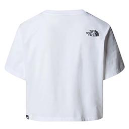Simple Dome Kadın Beyaz Outdoor T-Shirt NF0A87U4FN41