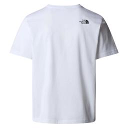 Classic Erkek Beyaz Outdoor T-Shirt NF0A894VFN41