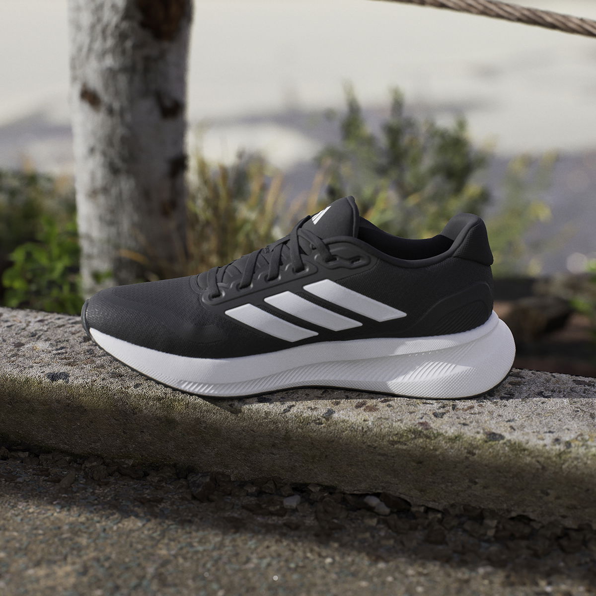 Runfalcon 5 W Kadın Siyah Koşu Ayakkabısı IH7759