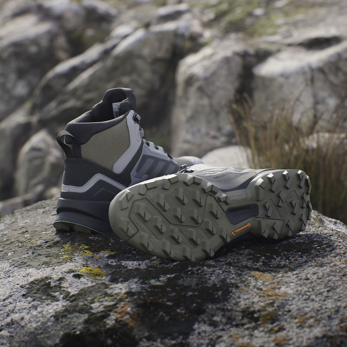 Terrex Swift R3 Mid Gore-tex Erkek Siyah Outdoor Bot ID0877