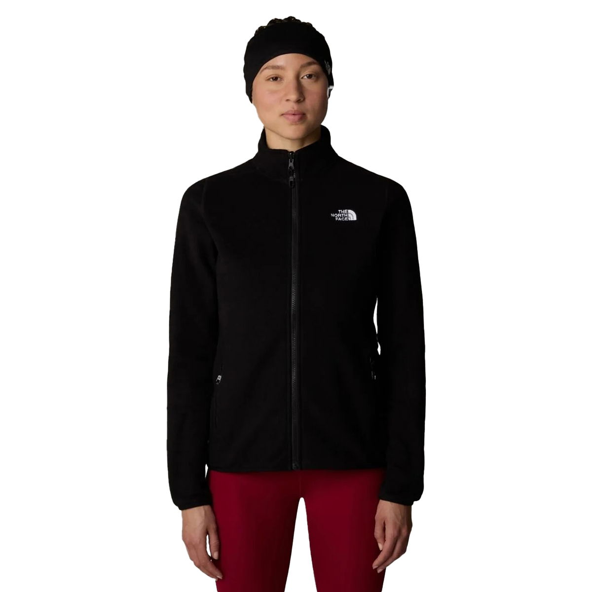 100 Glacier Kadın Siyah Outdoor Polar NF0A855O4H01