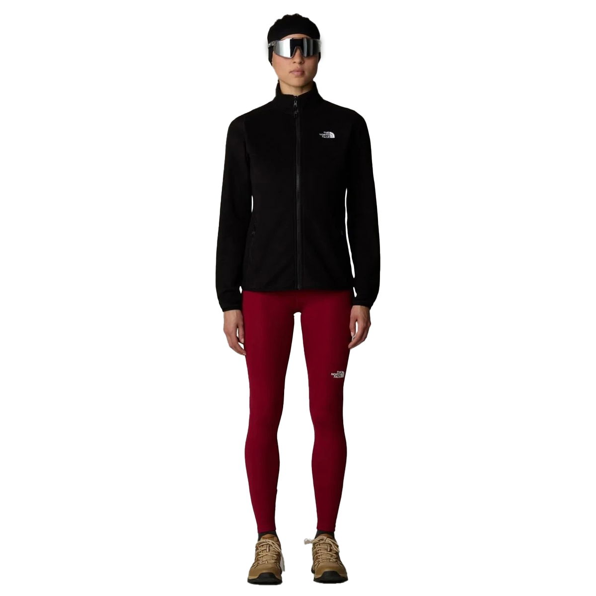100 Glacier Kadın Siyah Outdoor Polar NF0A855O4H01