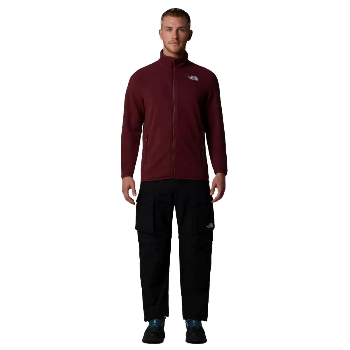100 Glacier Erkek Bordo Outdoor Polar NF0A855X1OO1