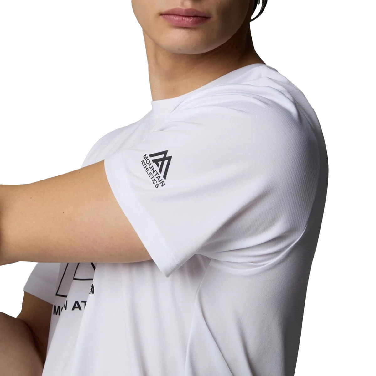 Ma 24/7 Erkek Beyaz Outdoor T-Shirt NF0A893ZFN41