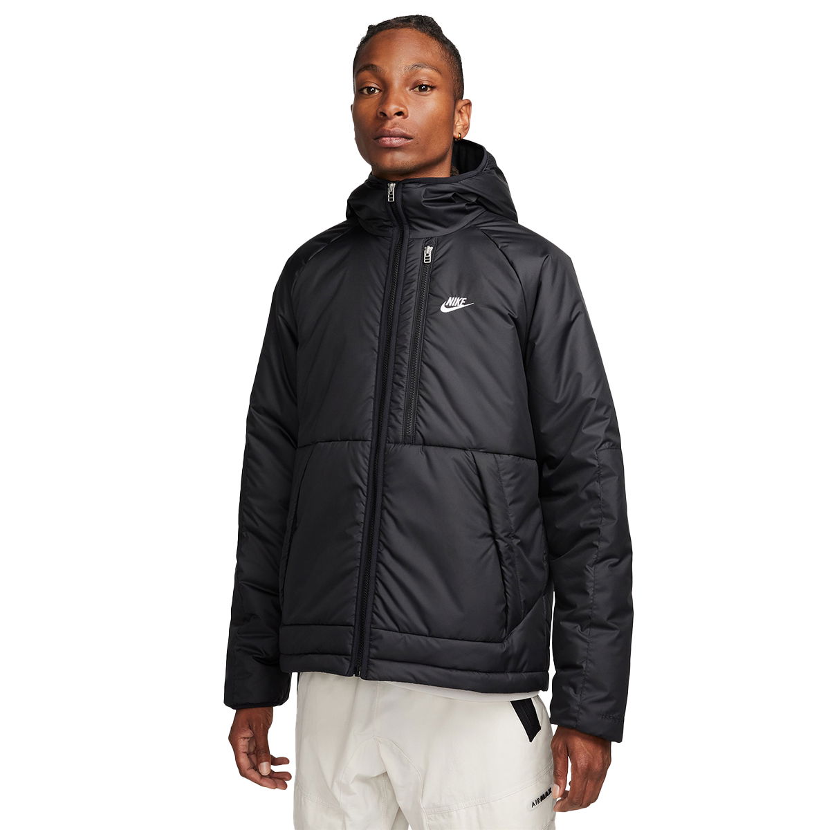 Therma-Fit Erkek Siyah Günlük Stil Mont DX2038-010