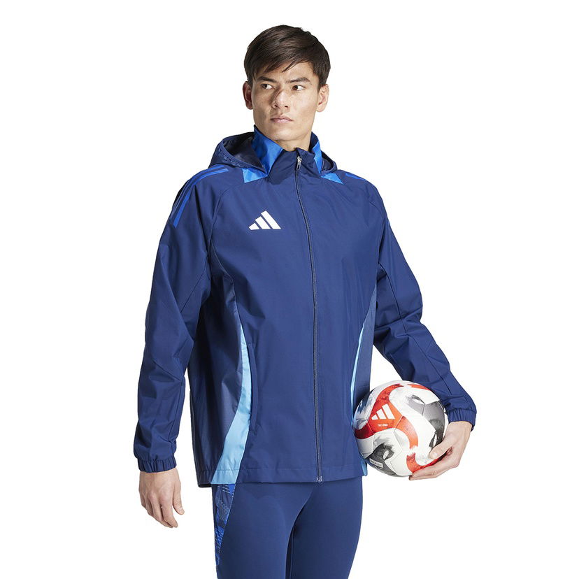 Tiro24 C Erkek Mavi Futbol Ceket IR9520