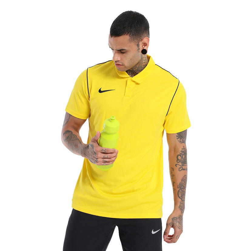 Dry Park Erkek Sarı Futbol Polo Tişört BV6879-719
