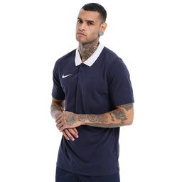 Dri-Fit Park20 Polo Ss Erkek Mavi Futbol Polo Tişört CW6933-451