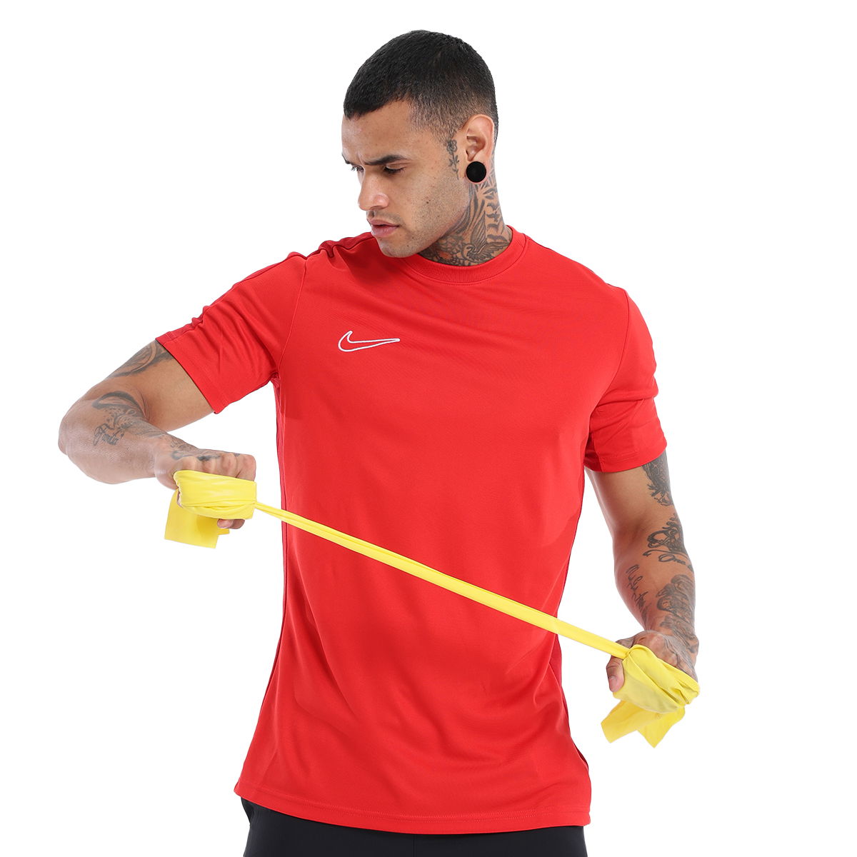 Academy Dri-Fit Erkek Kırmızı Spor T-Shirt DR1336-657