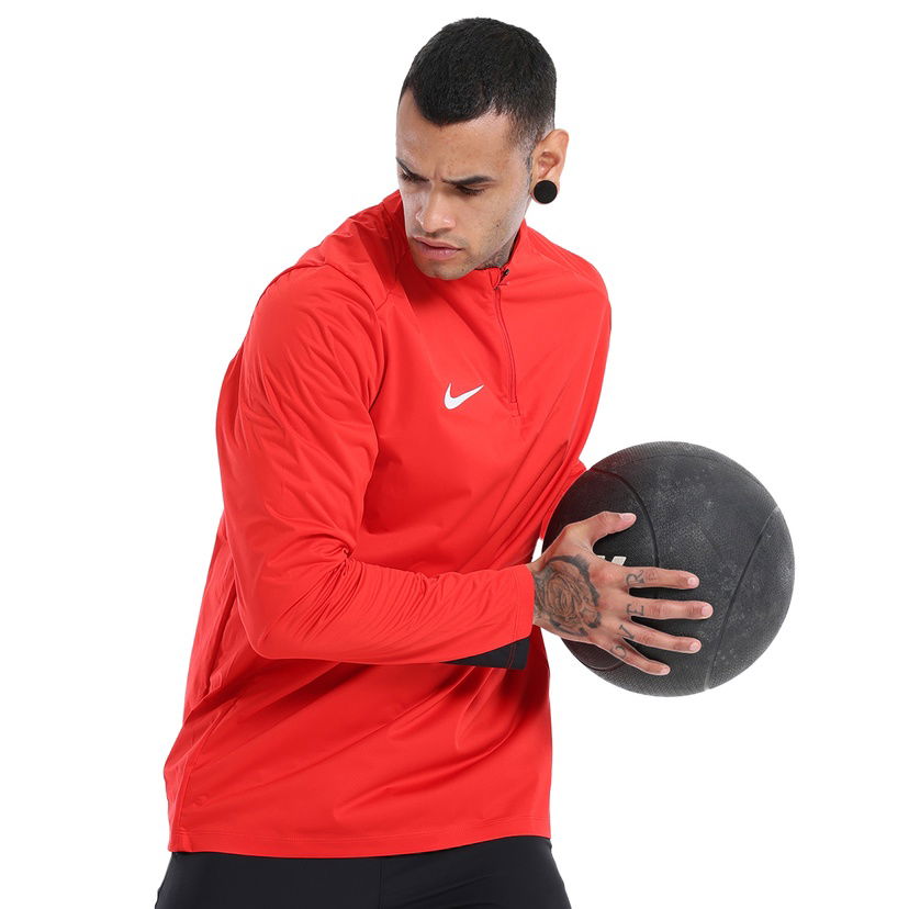 Strike24 Dri-Fit Erkek Kırmızı Spor T-Shirt FD7587-657