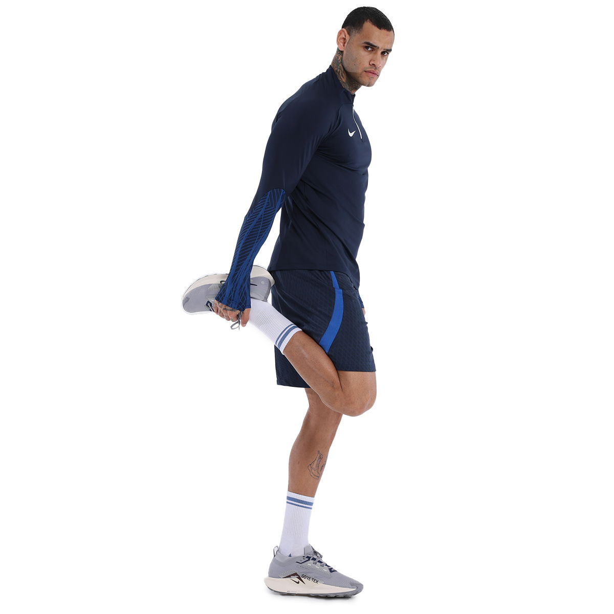 Strike Dri-Fit Erkek Mavi Spor T-Shirt DR2294-451