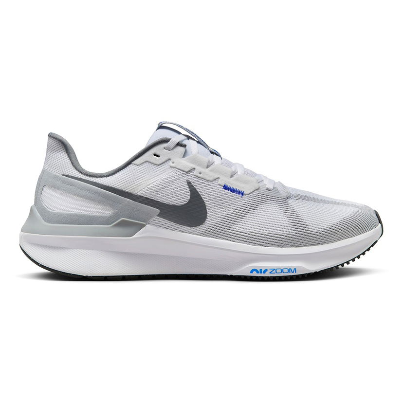 Air Zoom Structure 25 Erkek Beyaz Koşu Ayakkabısı DJ7883-111