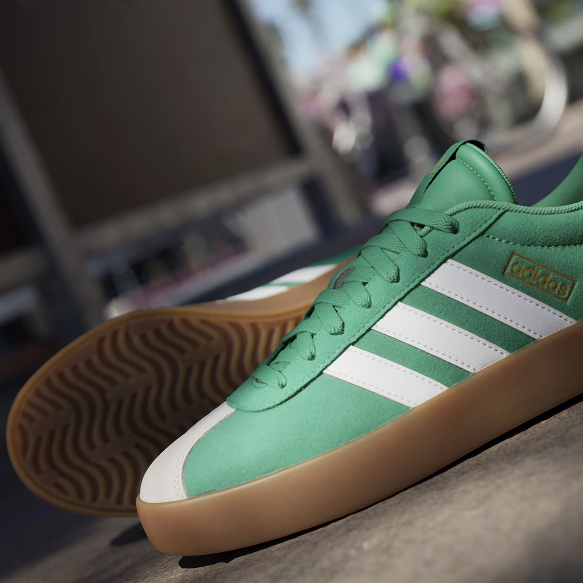 Vl Court 3.0 Erkek Yeşil Sneaker Ayakkabı JP5285