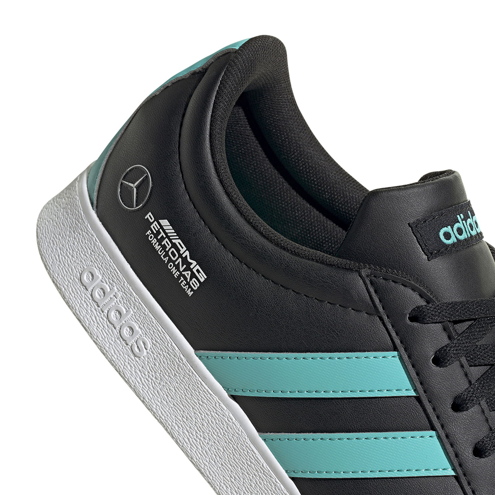 Vl Court Mercedes Unisex Siyah Sneaker Ayakkabı JR1068