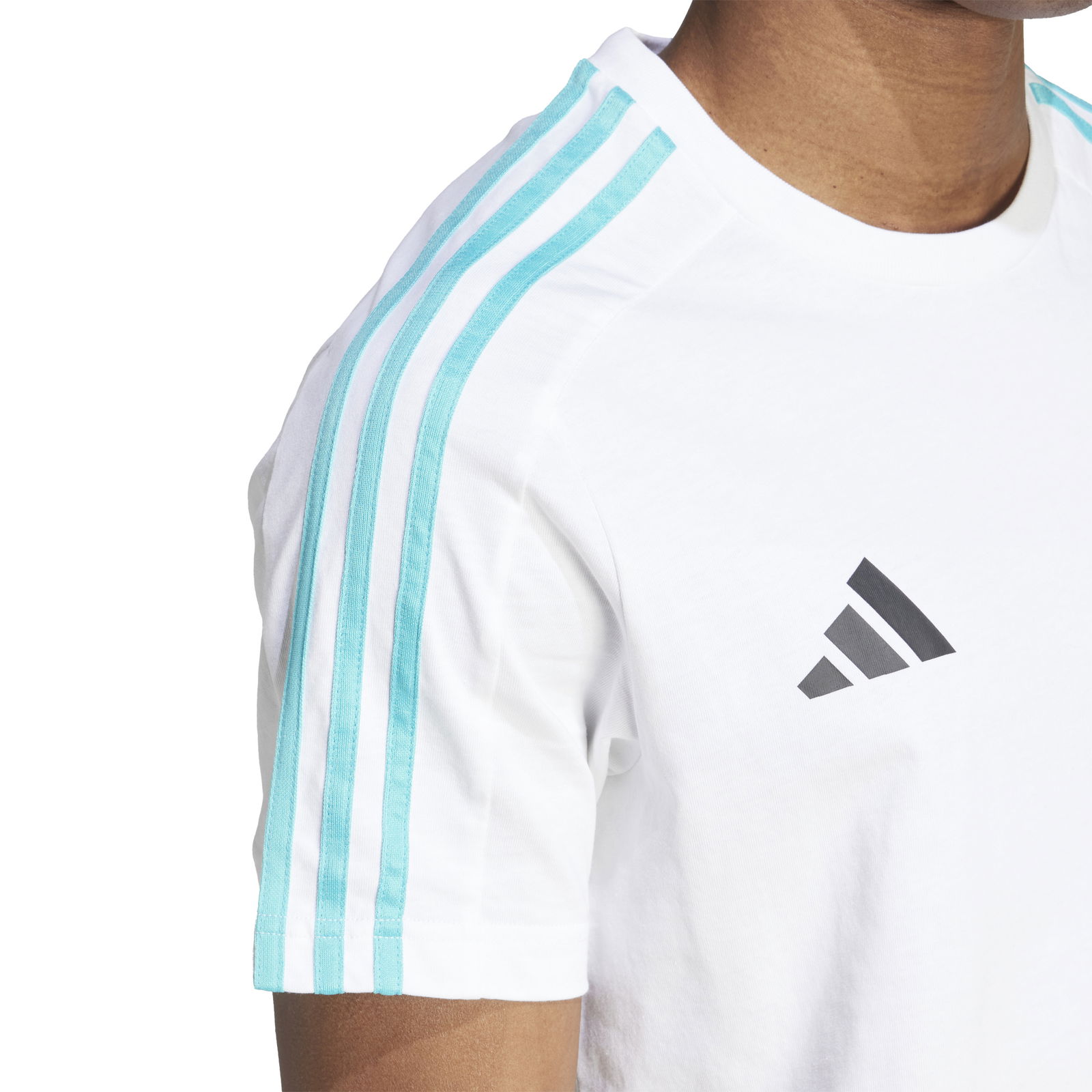 Mercedes Dna Erkek Beyaz Günlük Stil T-Shirt JV5457